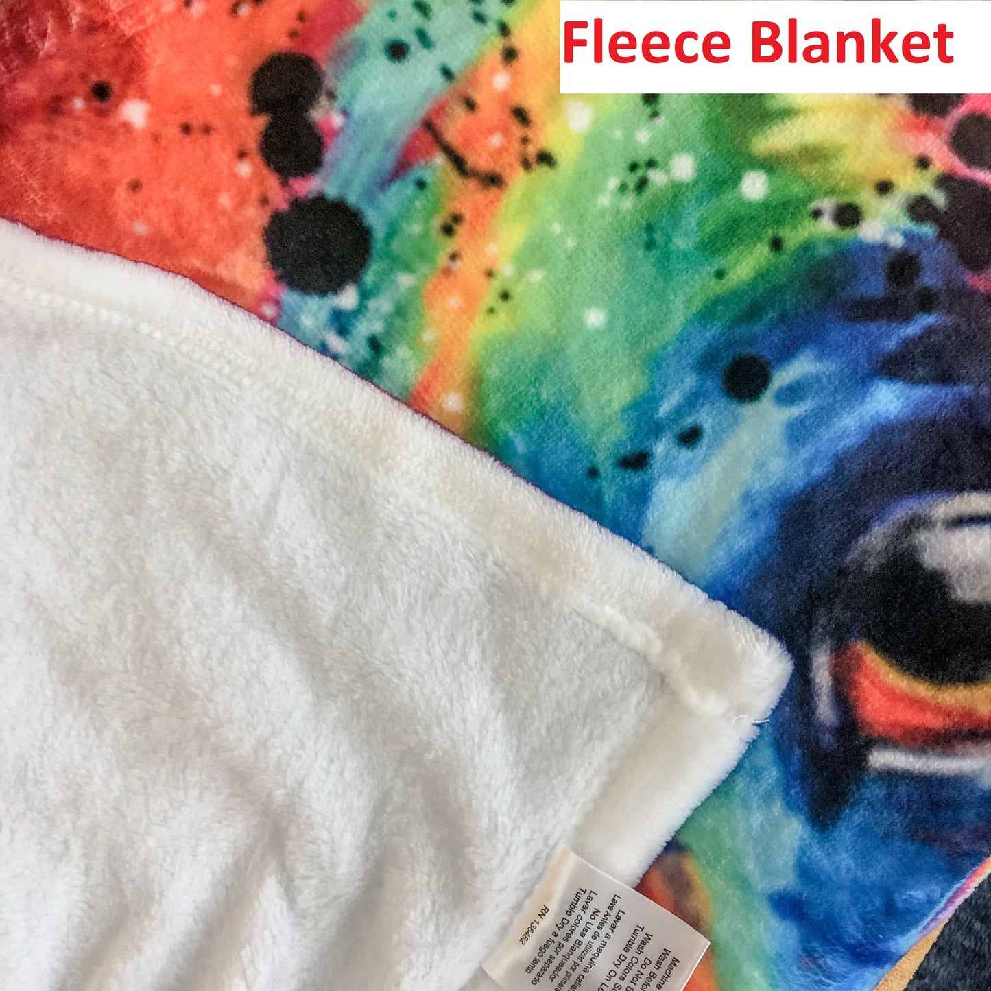 First Christmas Baby Kids Blanket With Personalized Name And Animals Plaid For Baby, Son, Daughter, Granddaughter, Grandson