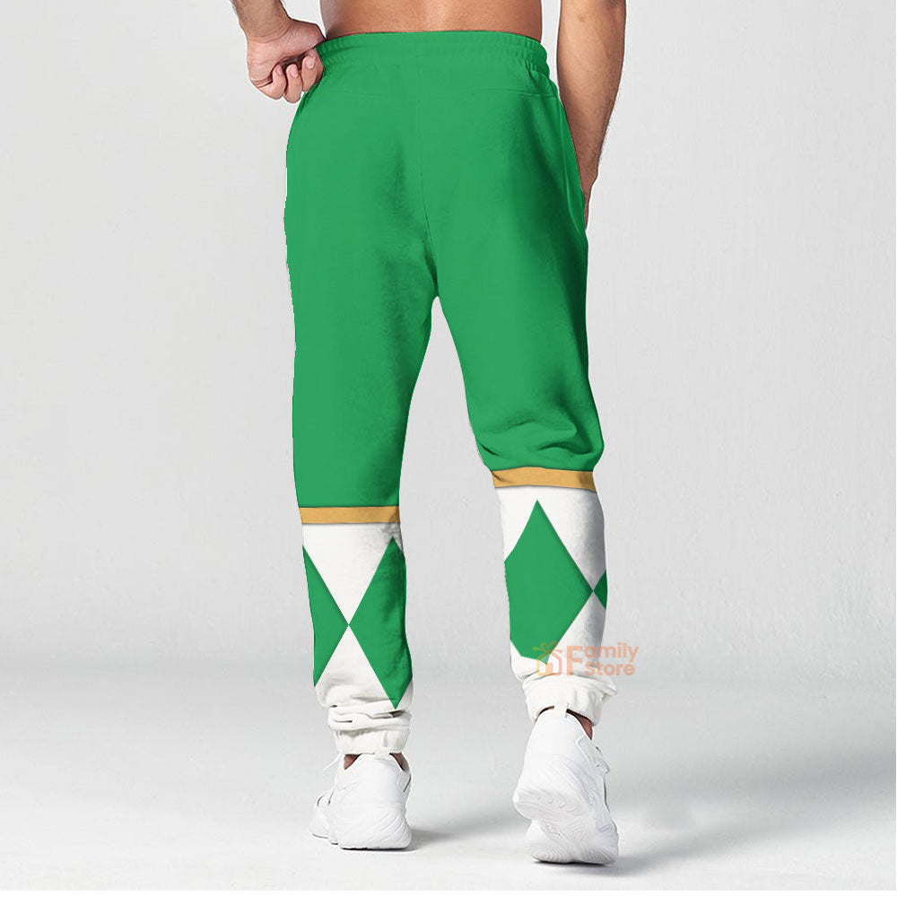 Green Ranger Dragon Shield Mighty Morphin Power Ranger - Hoodie Set, Sweatshirt, Sweatpants