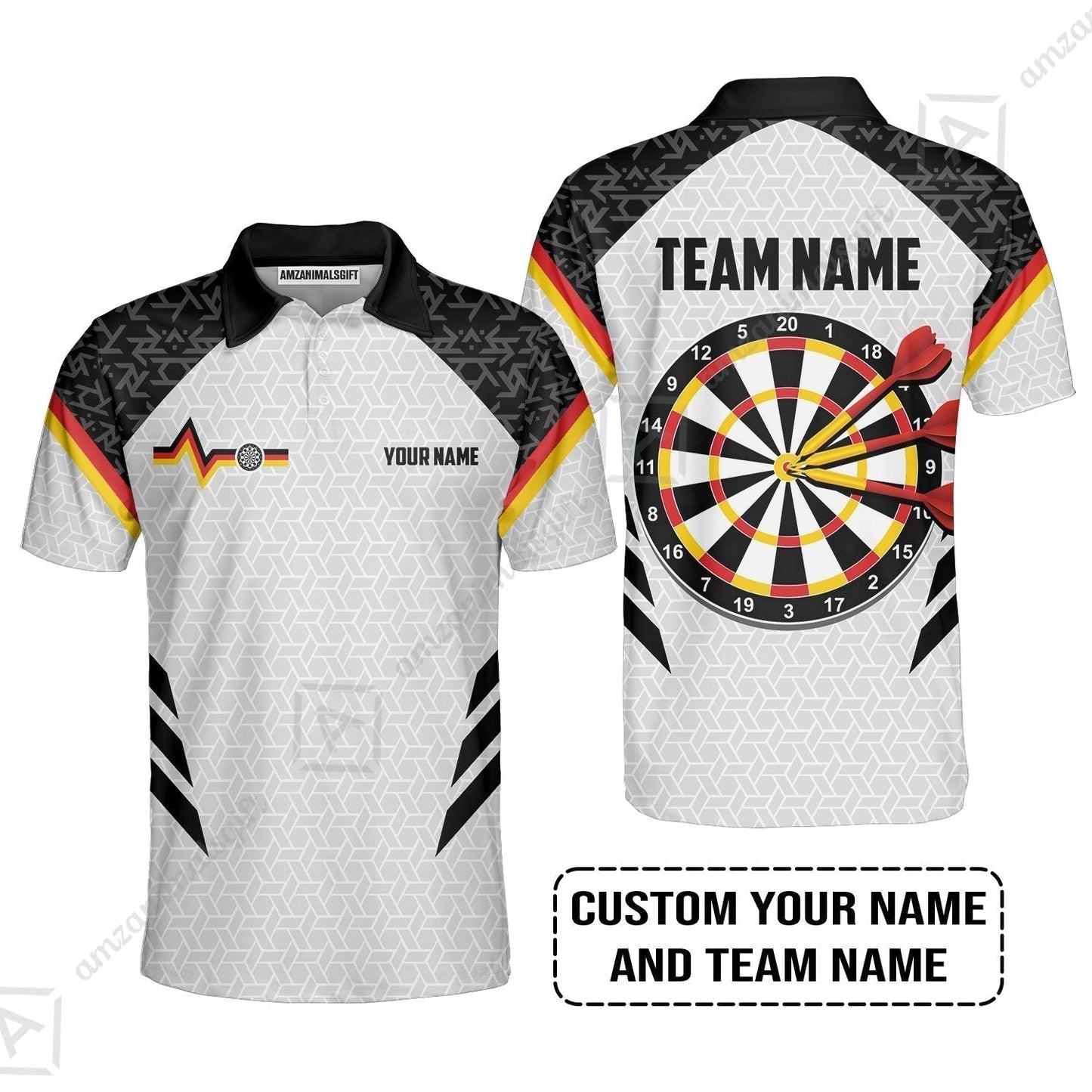 Custom Germany Darts T-Shirt, Personalized Darts For Team T-Shirt