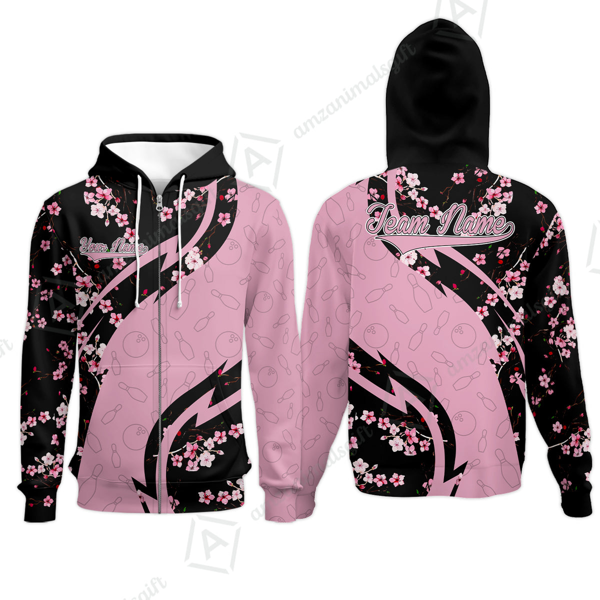 Zip Hoodie||