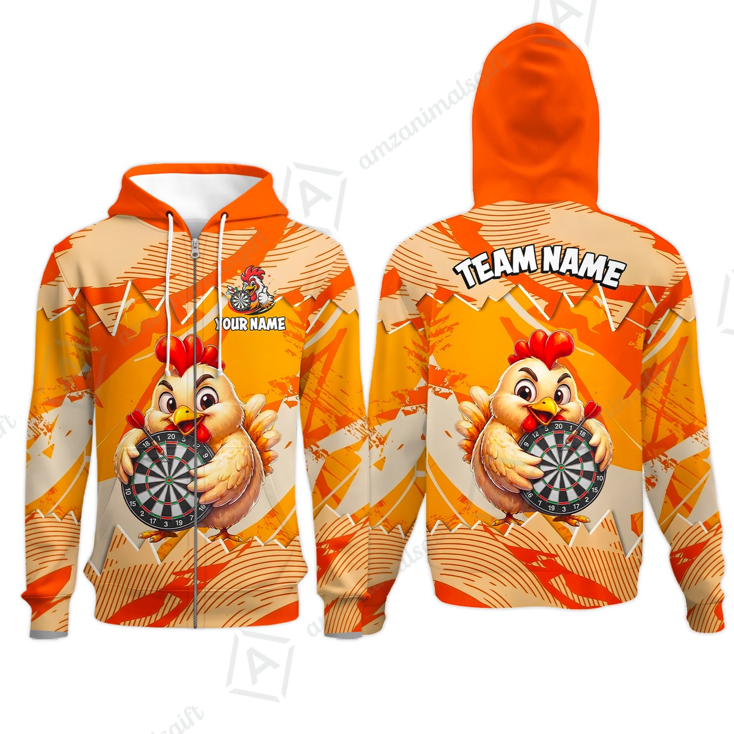 Zip Hoodie||