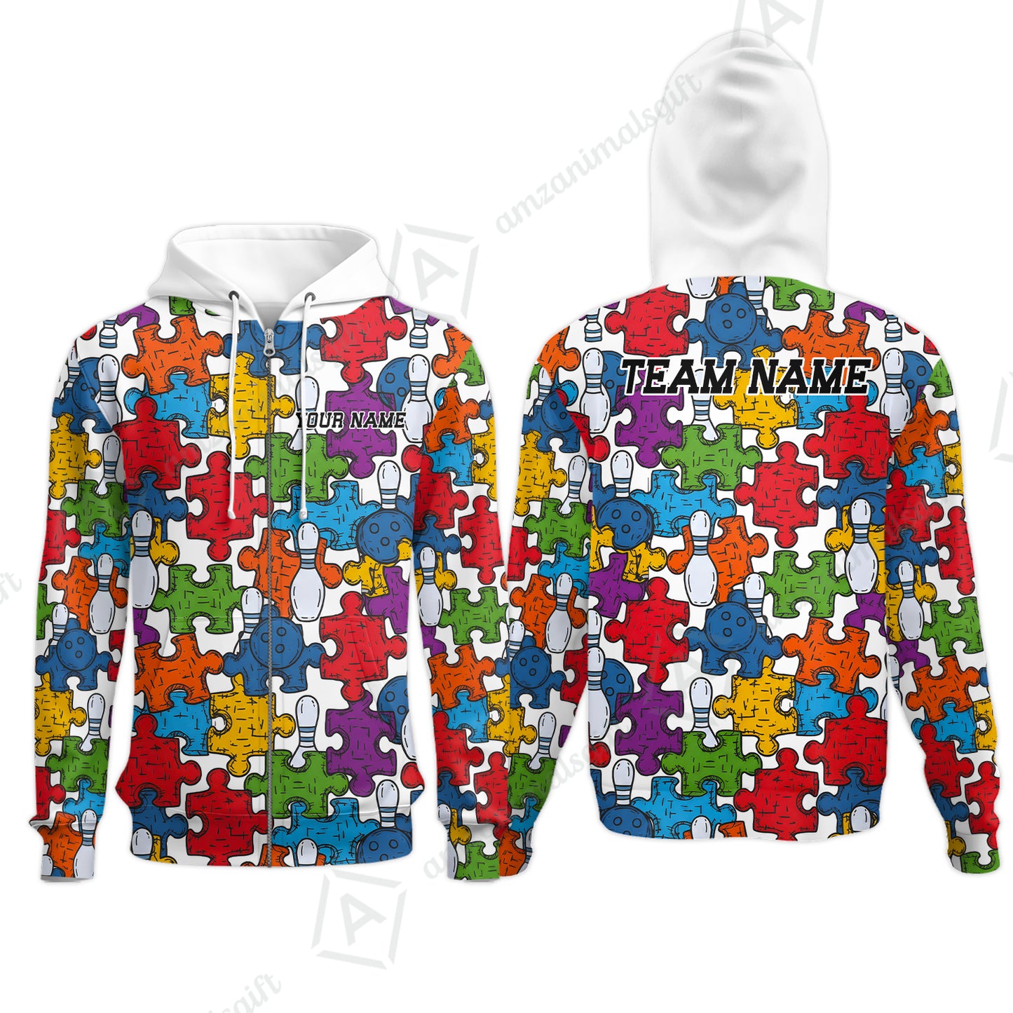 Zip Hoodie||