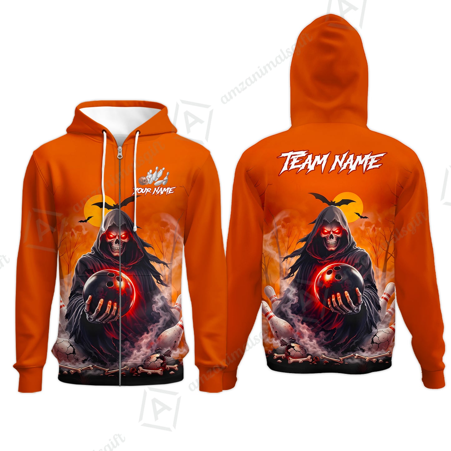 Zip Hoodie||