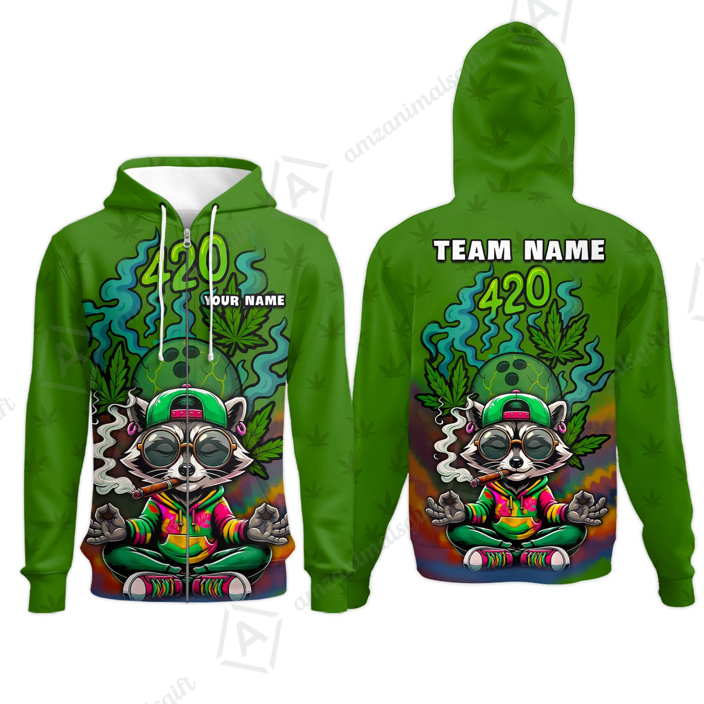Zip Hoodie||