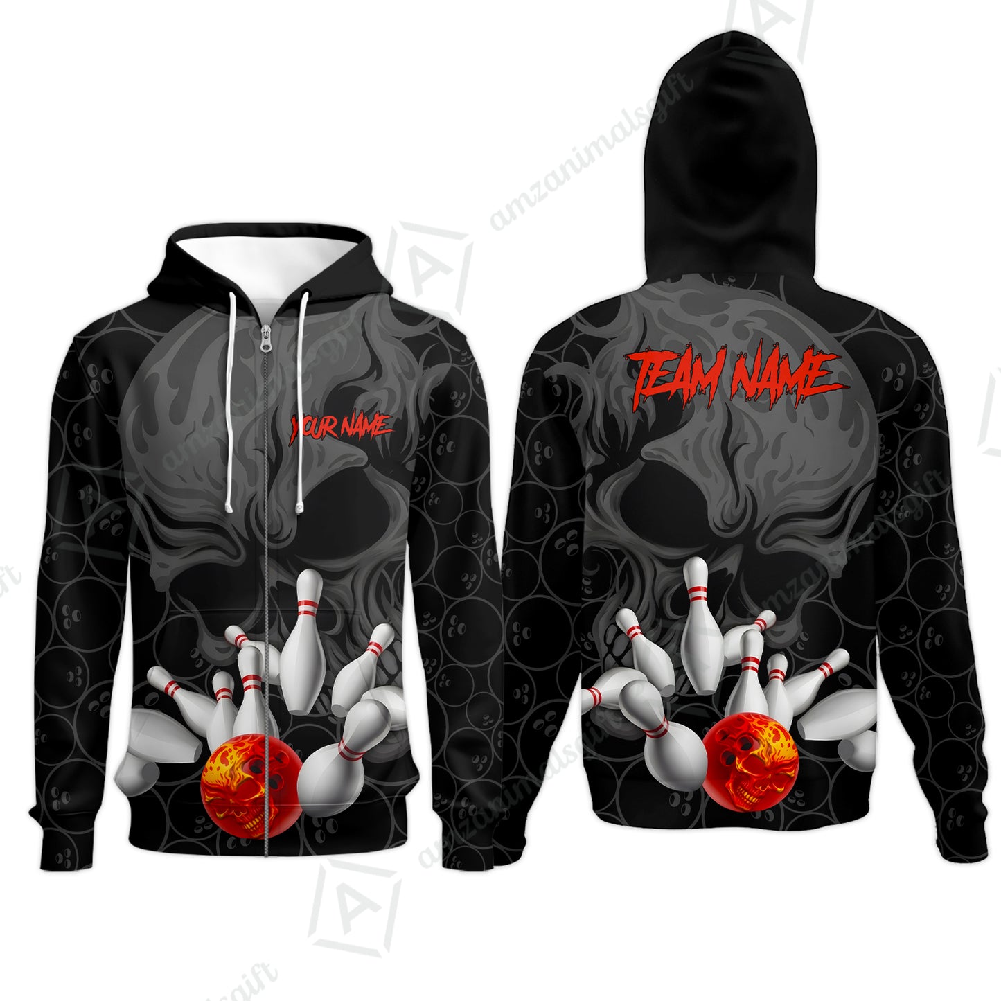 Zip Hoodie||