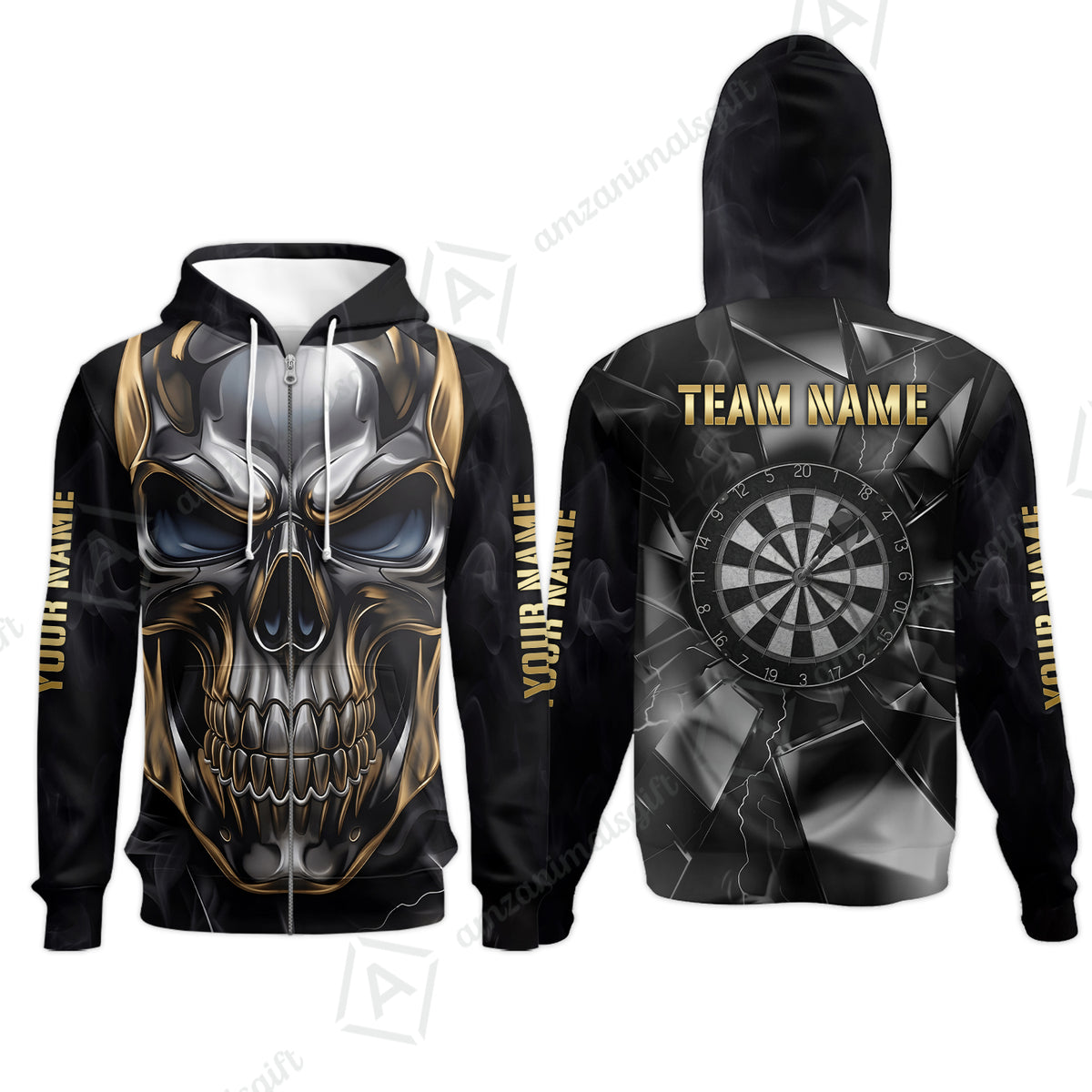 Zip Hoodie||