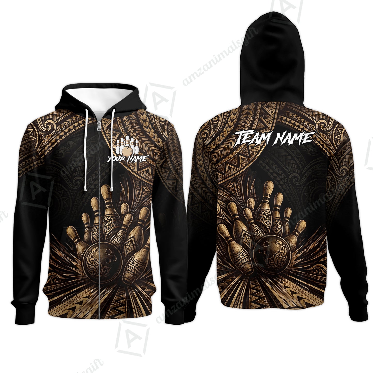 Zip Hoodie||