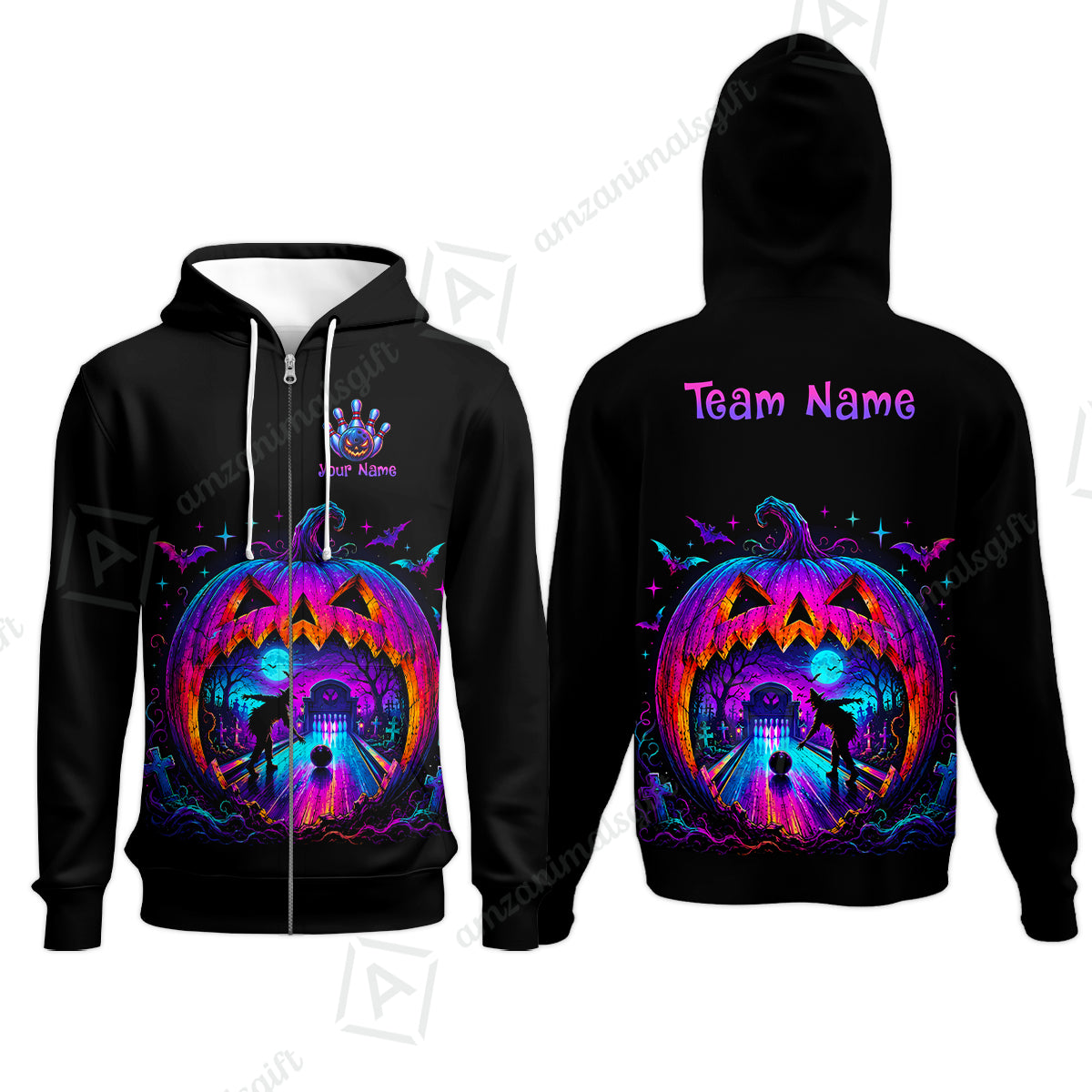 Zip Hoodie||