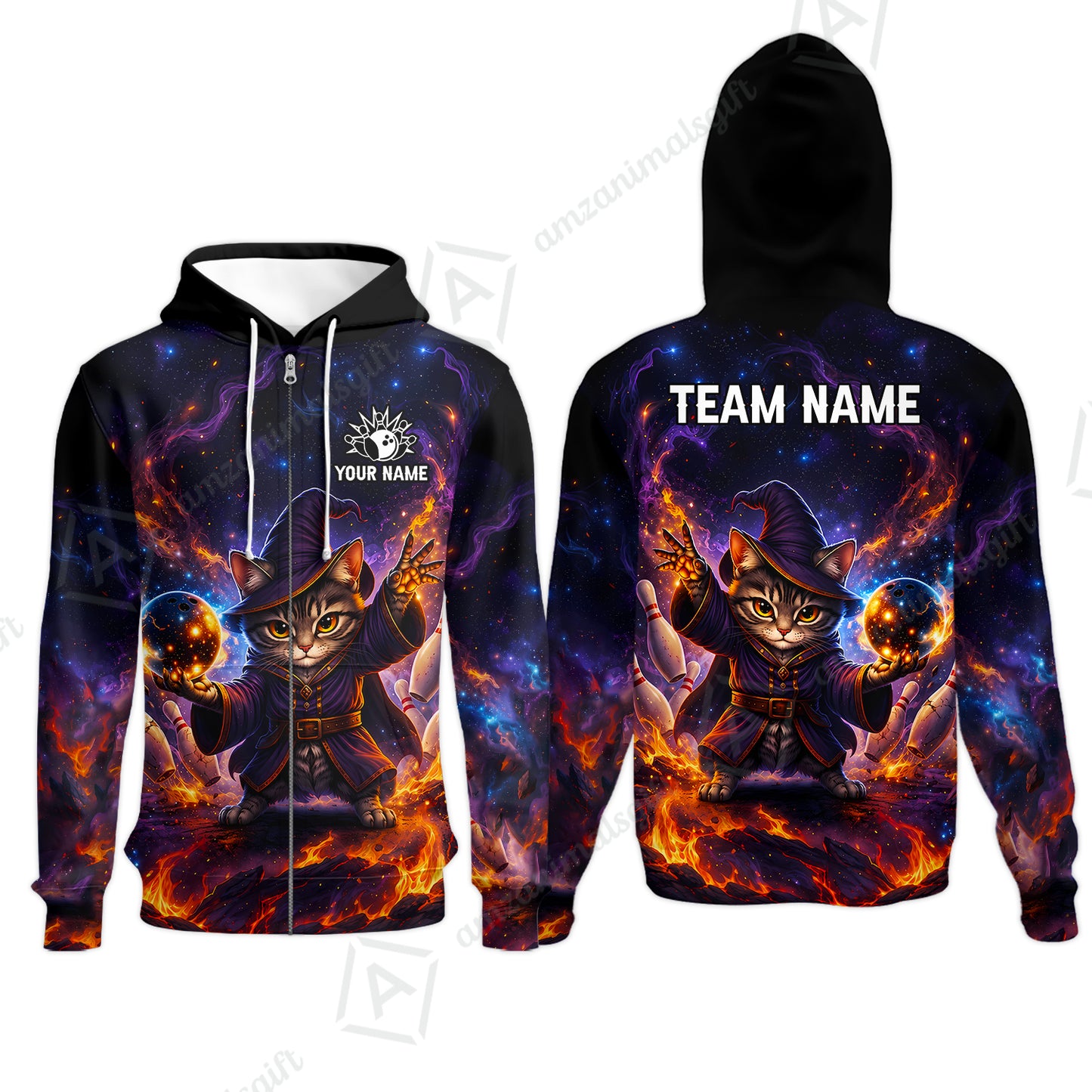 Zip Hoodie||