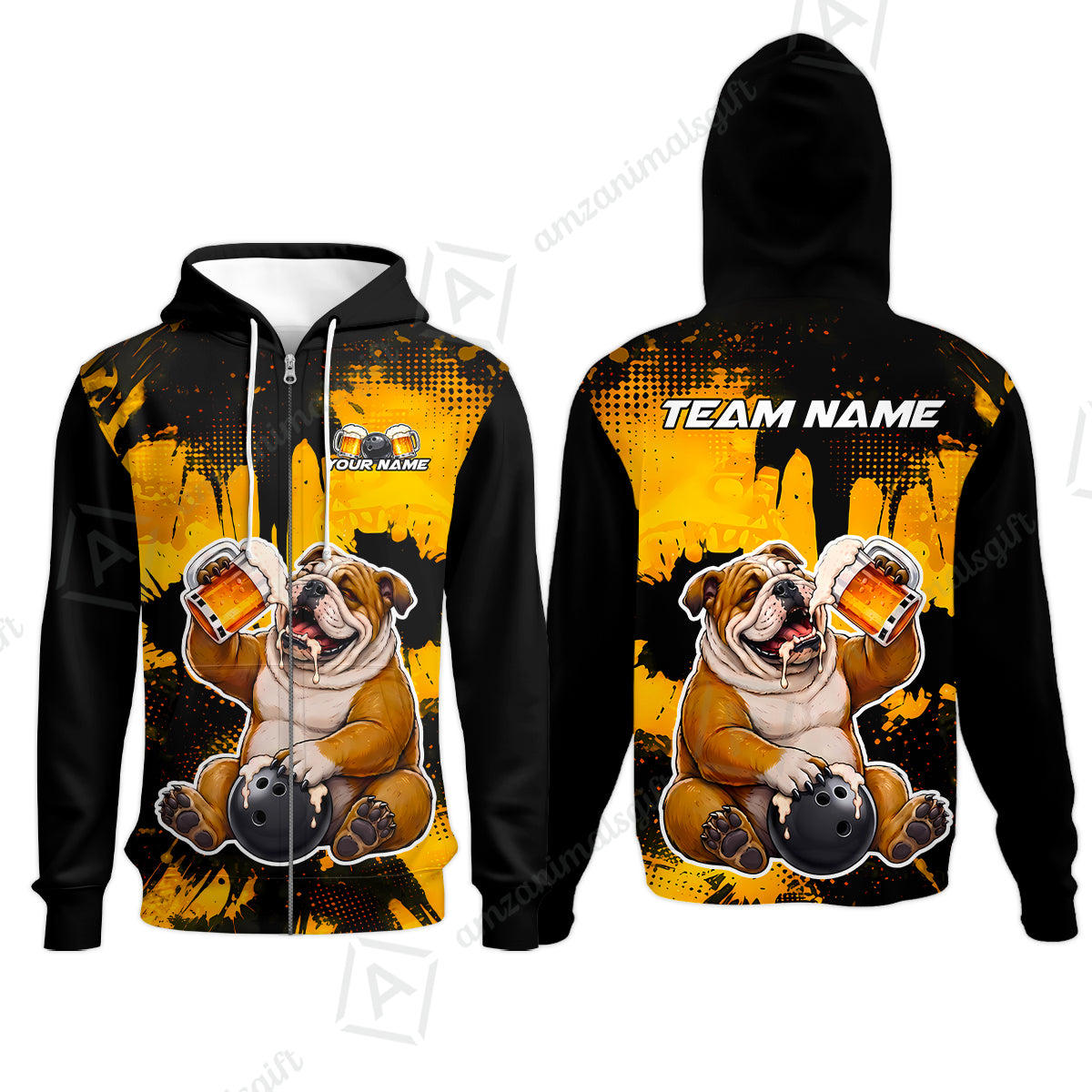 Zip Hoodie||