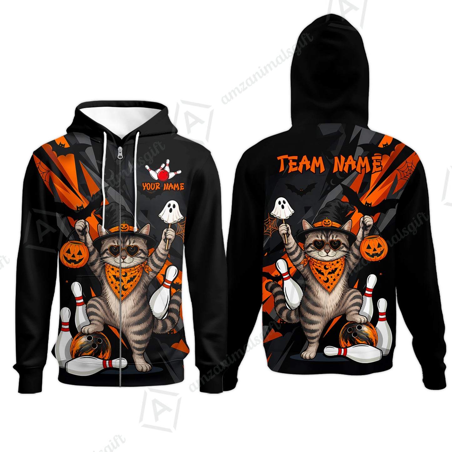 Zip Hoodie||