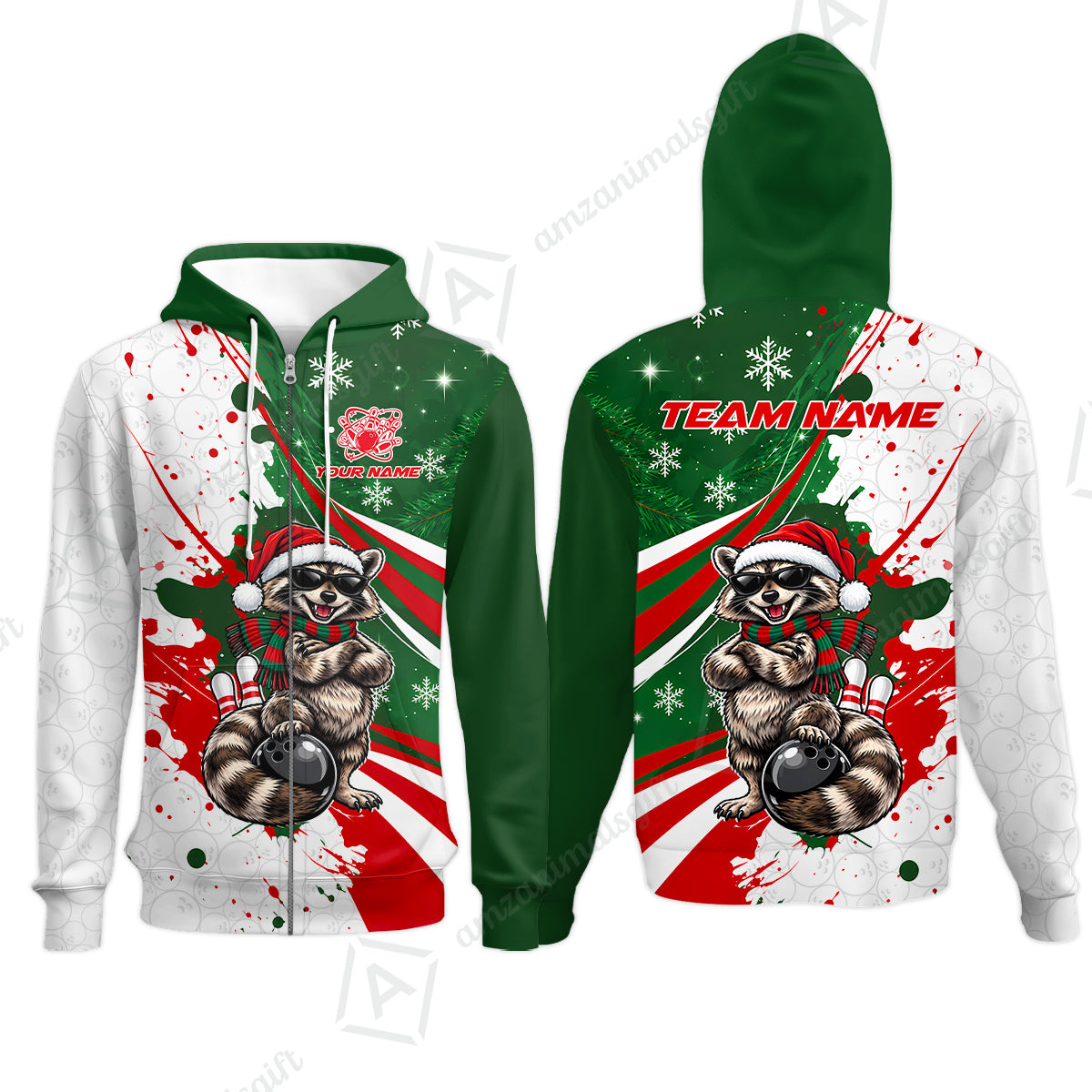 Zip Hoodie||