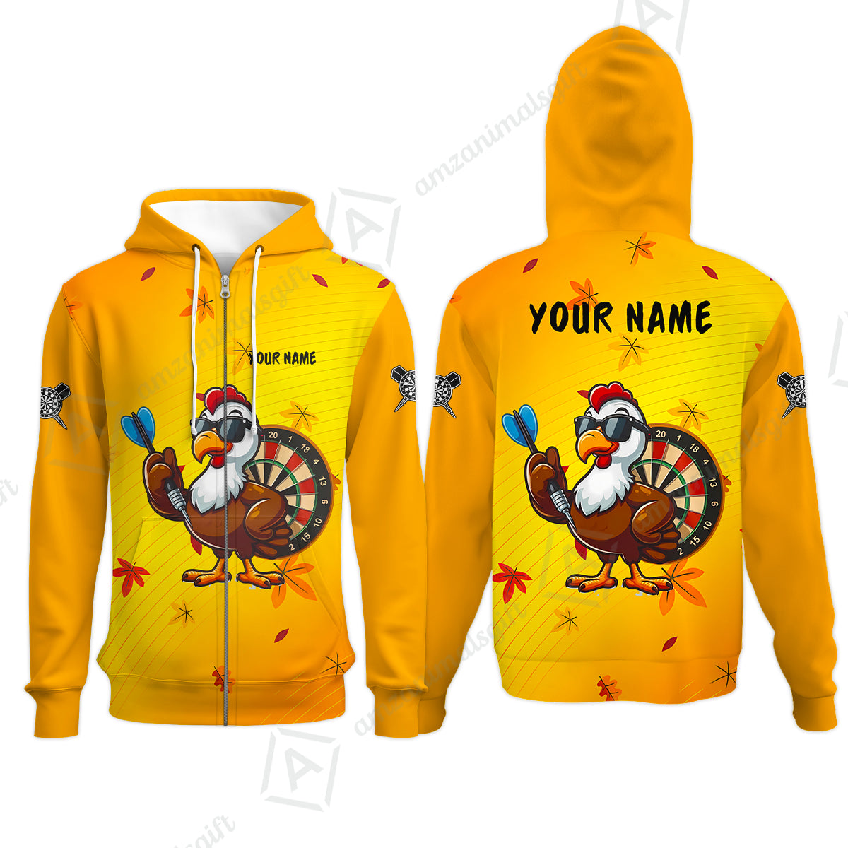 Zip Hoodie||