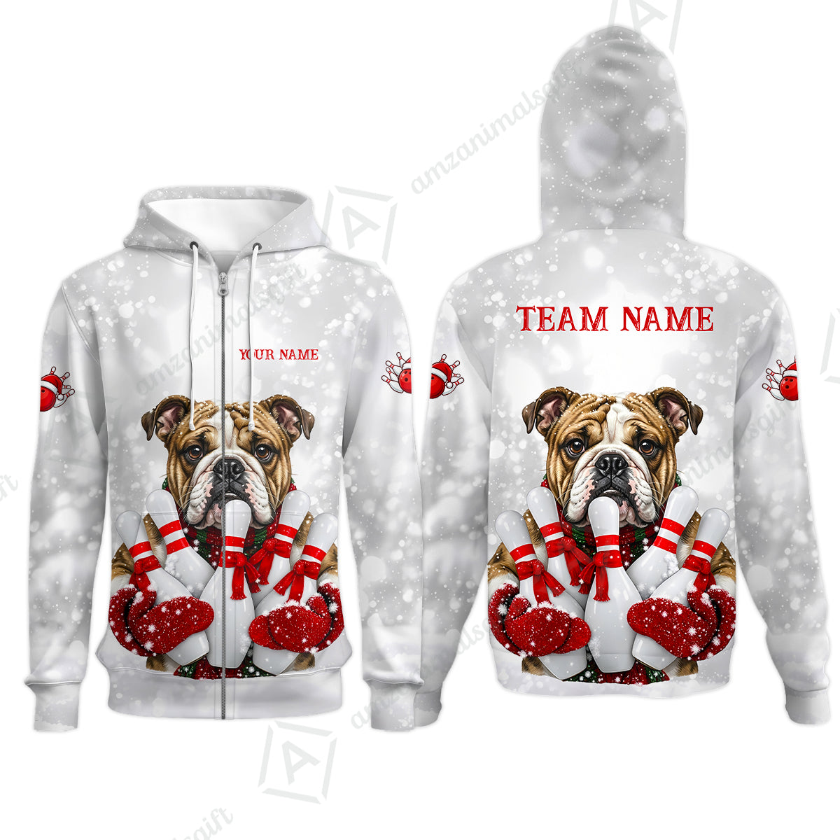 Zip Hoodie||