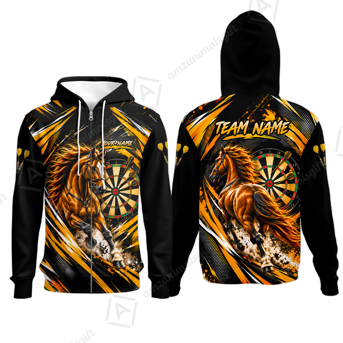Zip Hoodie||