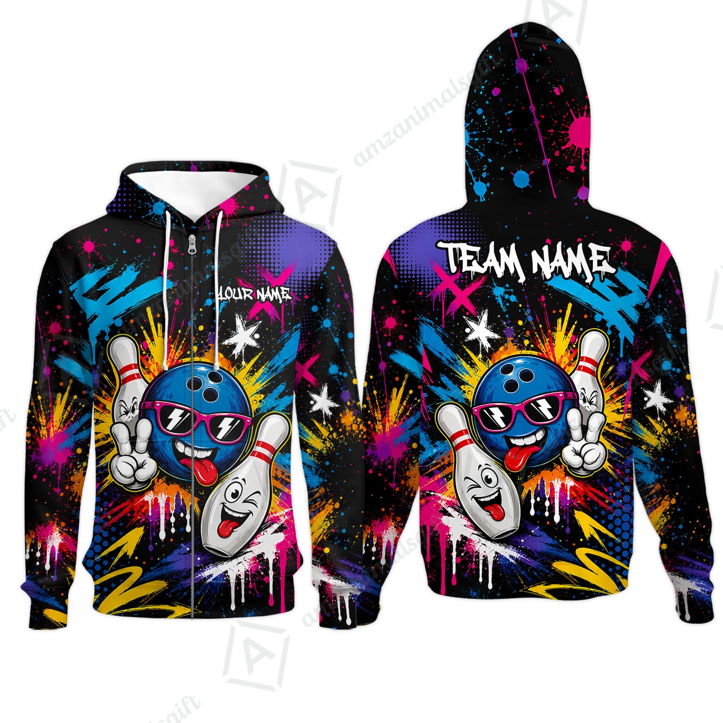 Zip Hoodie||