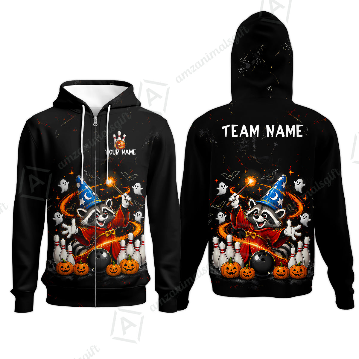 Zip Hoodie||