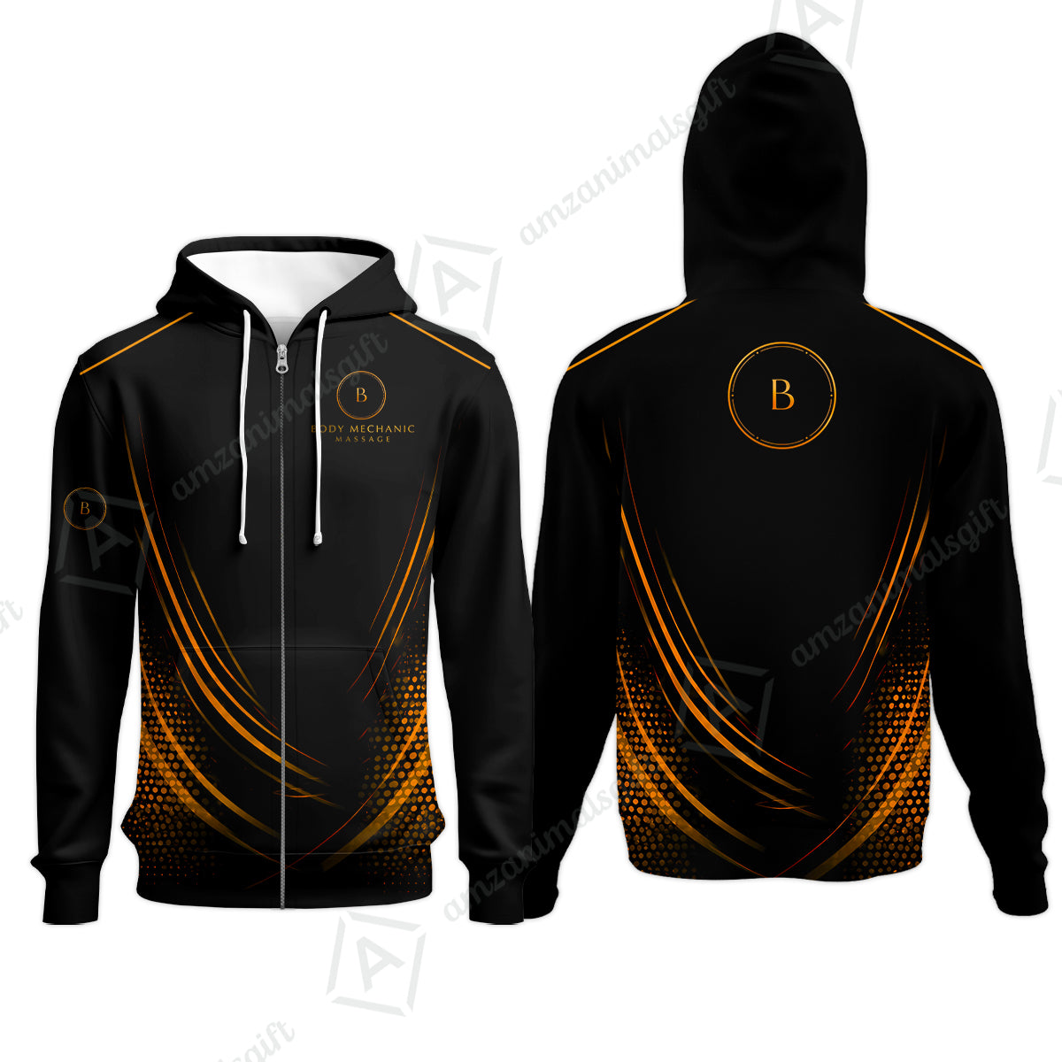 Zip Hoodie||