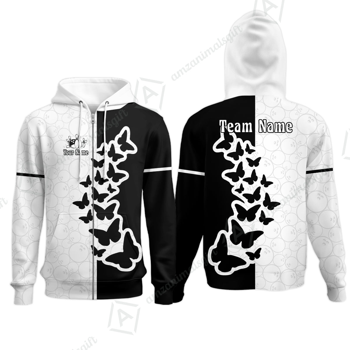 Zip Hoodie||