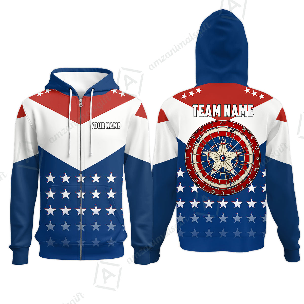 Zip Hoodie||