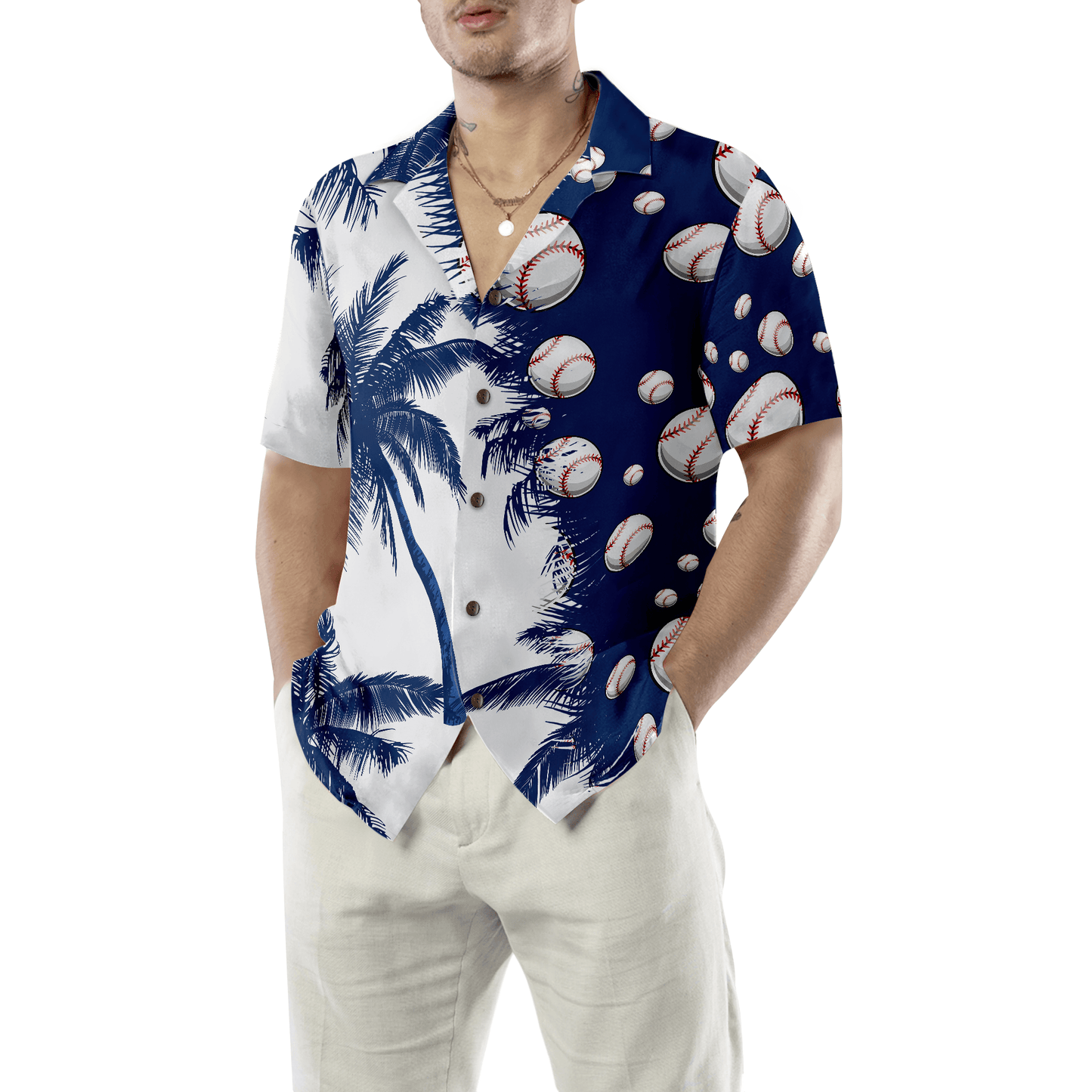 Baseball Hawaiian Shirt, The Coolest Baseball Hawaiian Shirt, Colorful Summer Aloha Shirt For Men Women - Gift For Friend, Family, Husband, Wife - Amzanimalsgift