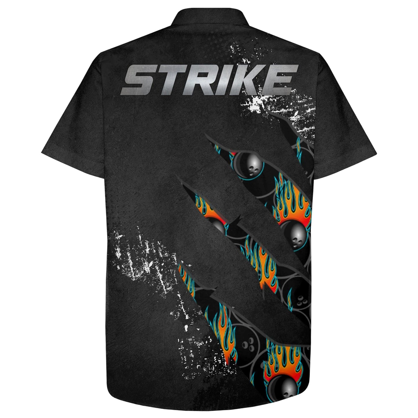 Bowling Custom Name Hawaiian Shirt, Cool Strike Bowling Personalized Hawaiian Shirts For Men Women, Team, Bowling Lovers, Bowlers - Amzanimalsgift