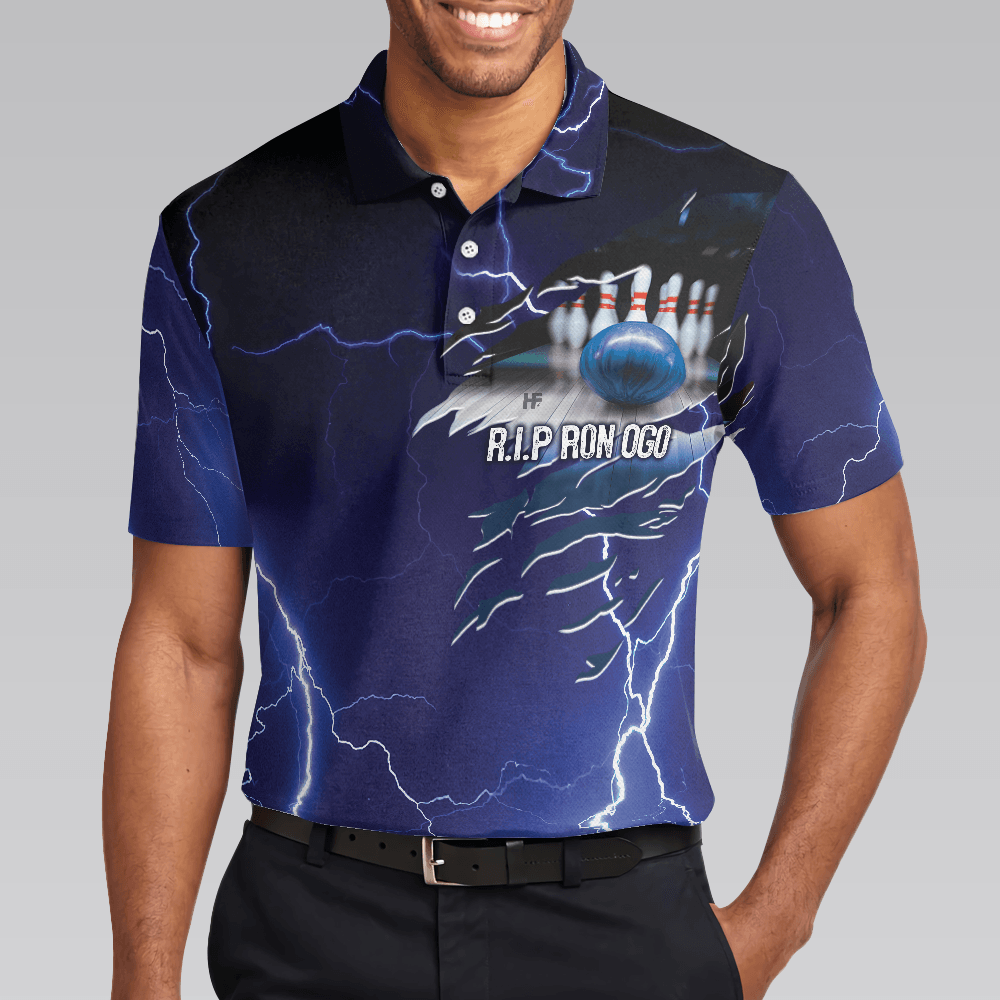 Bowling Men Polo Shirt - Skull Bowling, We Bowl To Remember Bowling Polo Shirt - Gift For Friend, Family, Bowling Lovers - Amzanimalsgift