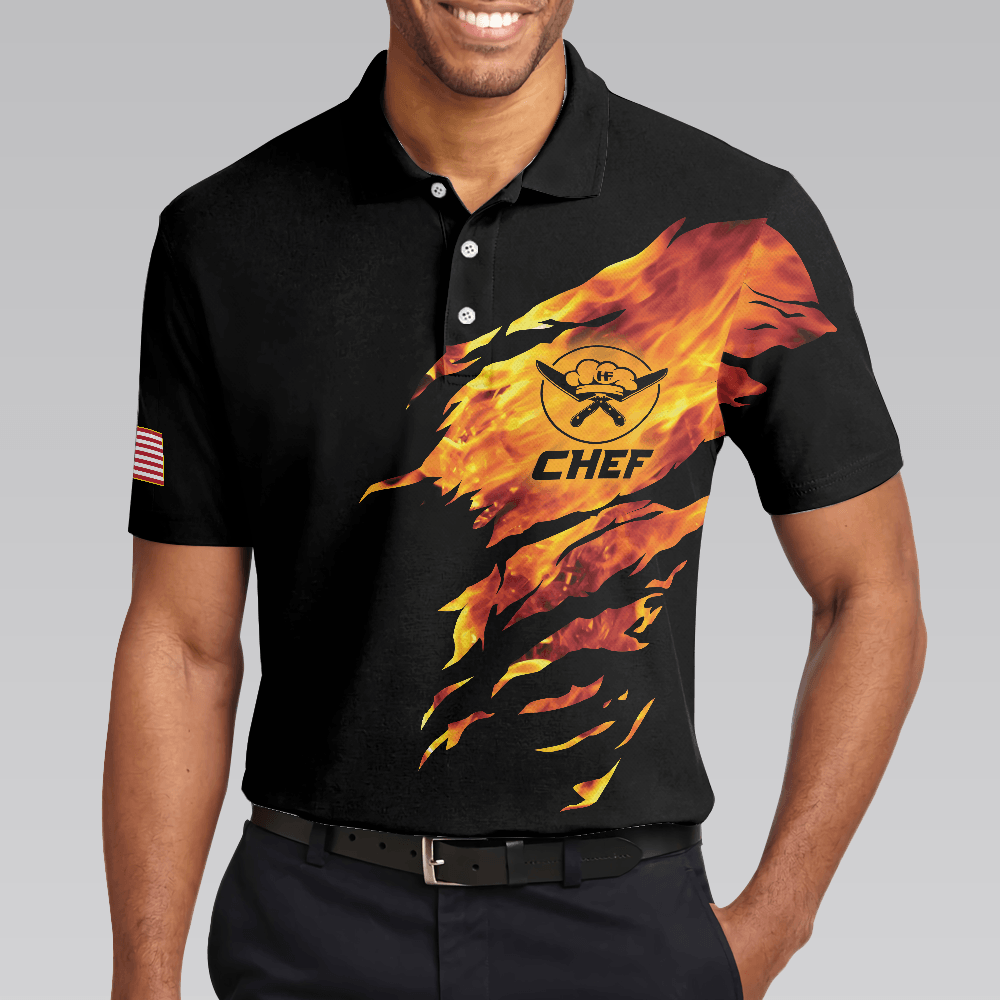 Chef My Craft Allows Me To Cook Anything Short Sleeve Polo Shirt, Skull Polo Shirt, Best Disc Golf Shirt For Men - Amzanimalsgift