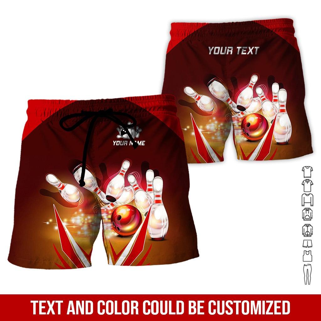 Custom Bowling Aloha Hawaiian Shirt - Amazing Bowling Ball Pattern Personalized Name Hawaiian Shirt For Men & Women, Bowling Lover - Amzanimalsgift