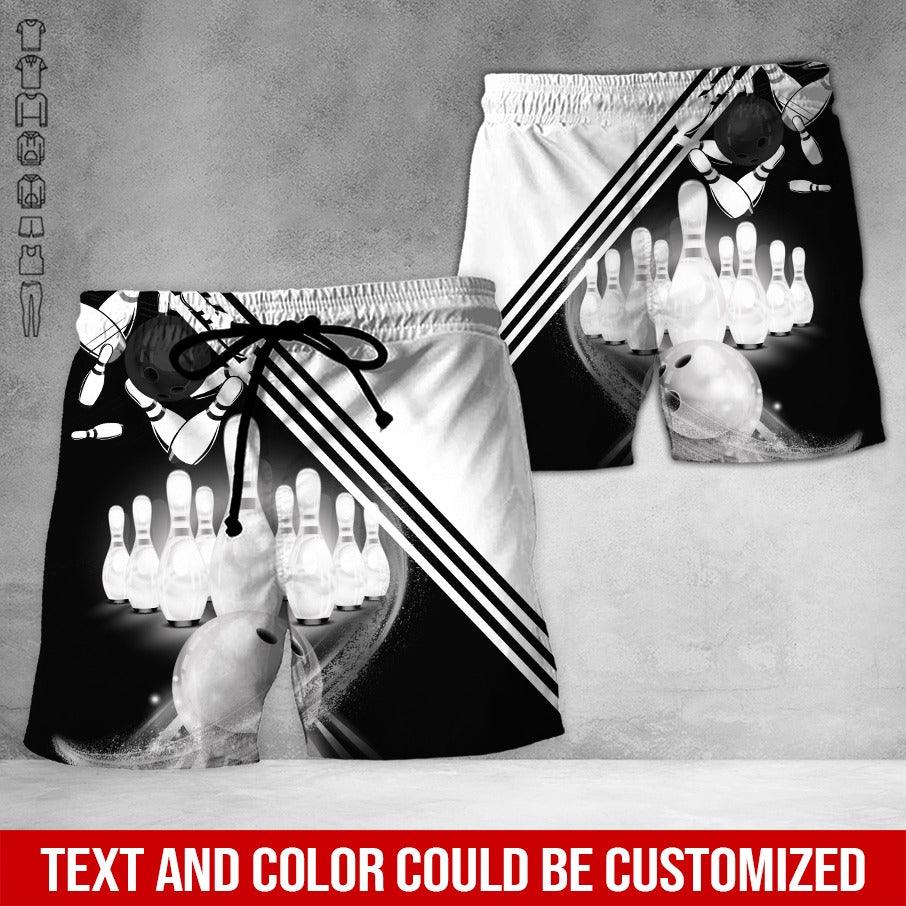 Custom Bowling Aloha Hawaiian Shirt - Amazing Glass Bowling Bowl Pattern Personalized Name Hawaiian Shirt For Men & Women, Bowling Lover - Amzanimalsgift