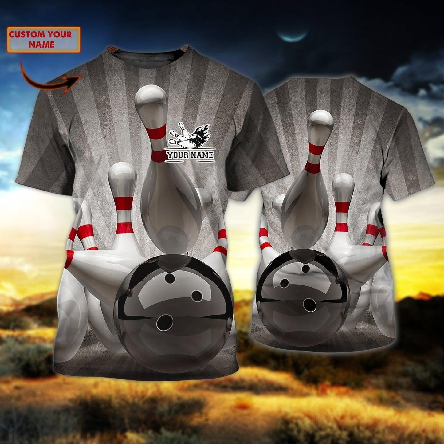 Customized Name Bowling Sweatshirt, Bowling Shirt For Men And Women, Bowling Team - Perfect Outfit For Bowling Lovers, Bowlers