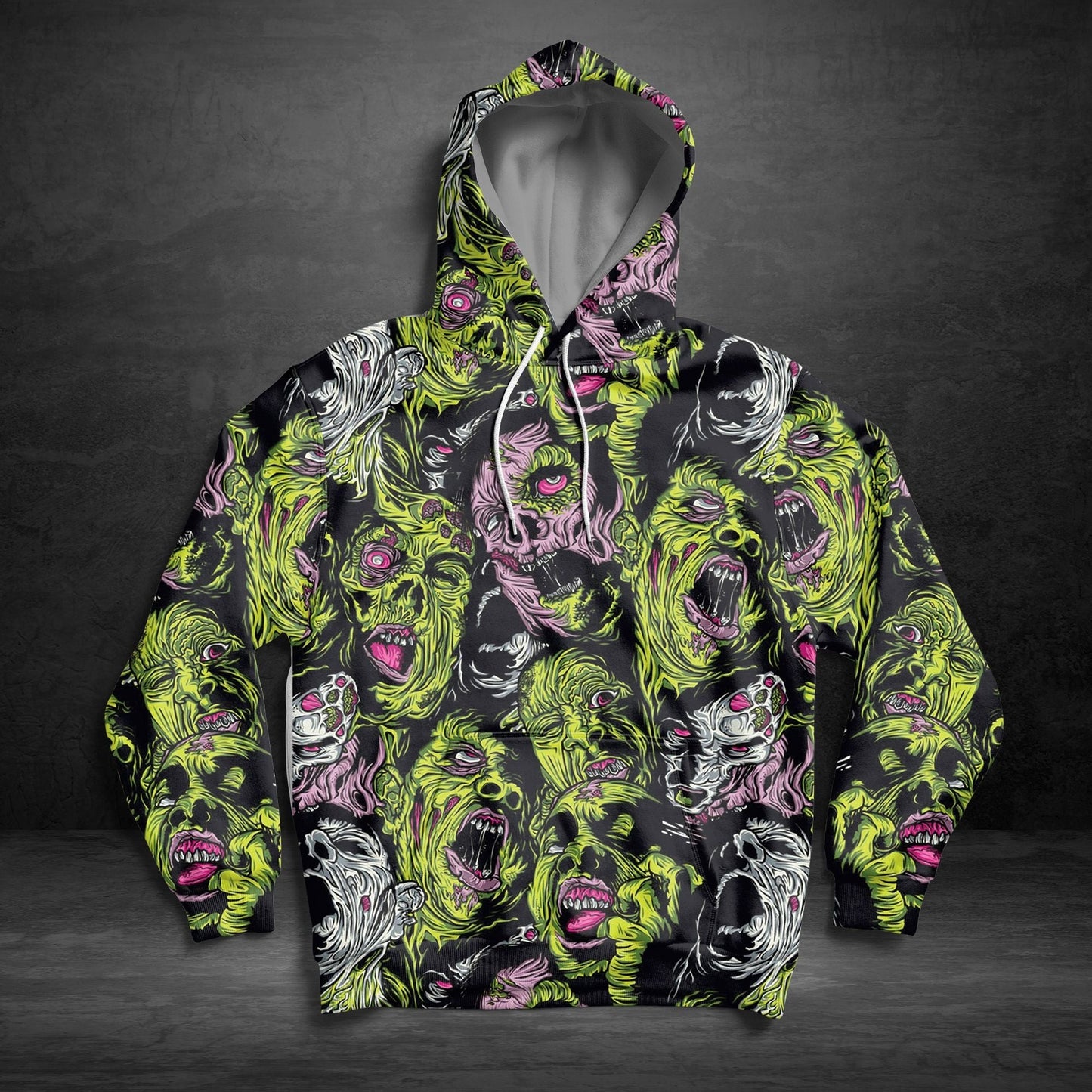 Zombie Costume Pullover Premium Hoodie, Perfect Outfit For Men And Women On Christmas New Year Autumn Winter