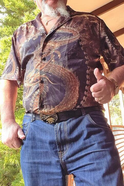 Dragon Aloha Hawaiian Shirt For Summer, Dragon Love Life Colorful Hawaiian Shirts Outfit For Men Women, Dragon Lovers - Amzanimalsgift