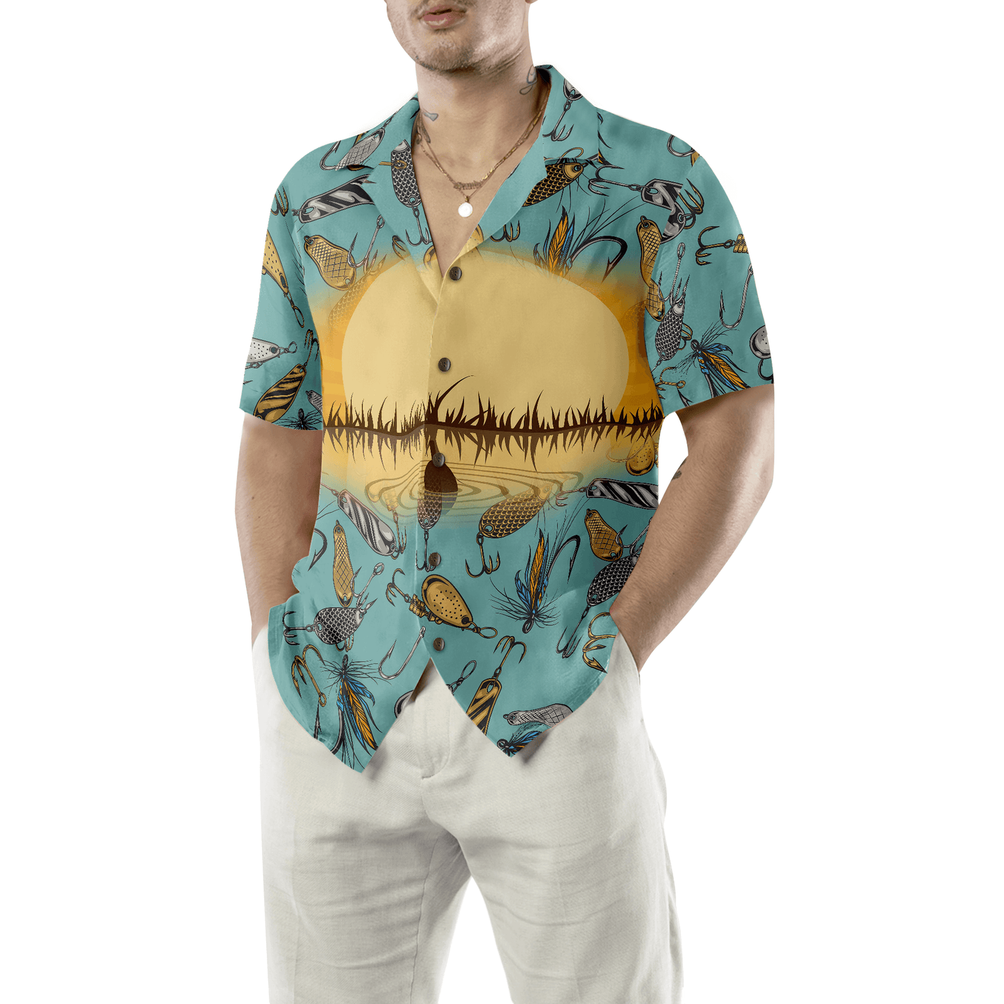 Fishing Hawaiian Shirt, When Nothing Is Going Right Go Fishing, Colorful Summer Aloha Shirt For Men Women, Gift For Friend, Team, Fishing Lovers - Amzanimalsgift