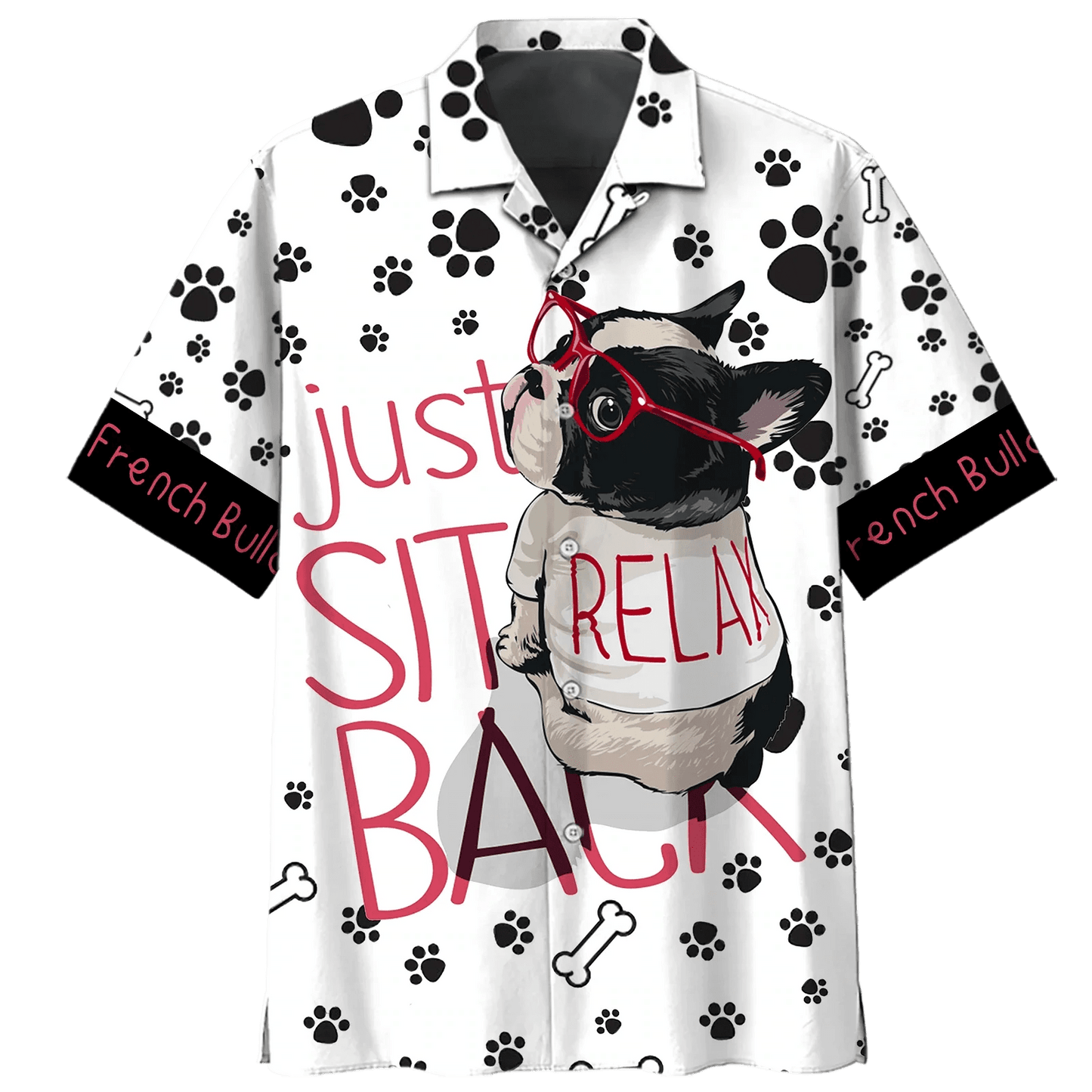 French Bulldog Hawaiian Shirt - French Bulldog Summer Gift For Dog Lovers Hawaiian Shirt - Perfect Gift For Friend, Family - Amzanimalsgift