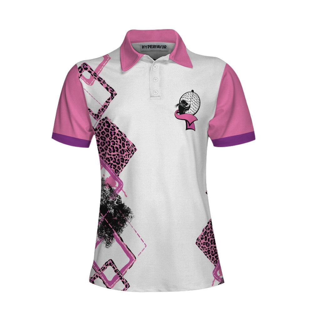 Golf Women Polo Shirt, Pink Leopard Golf Women Polo Shirts, This Girl's Got Drive, Best Gift For Ladies, Golfers, Golf Lovers - Amzanimalsgift
