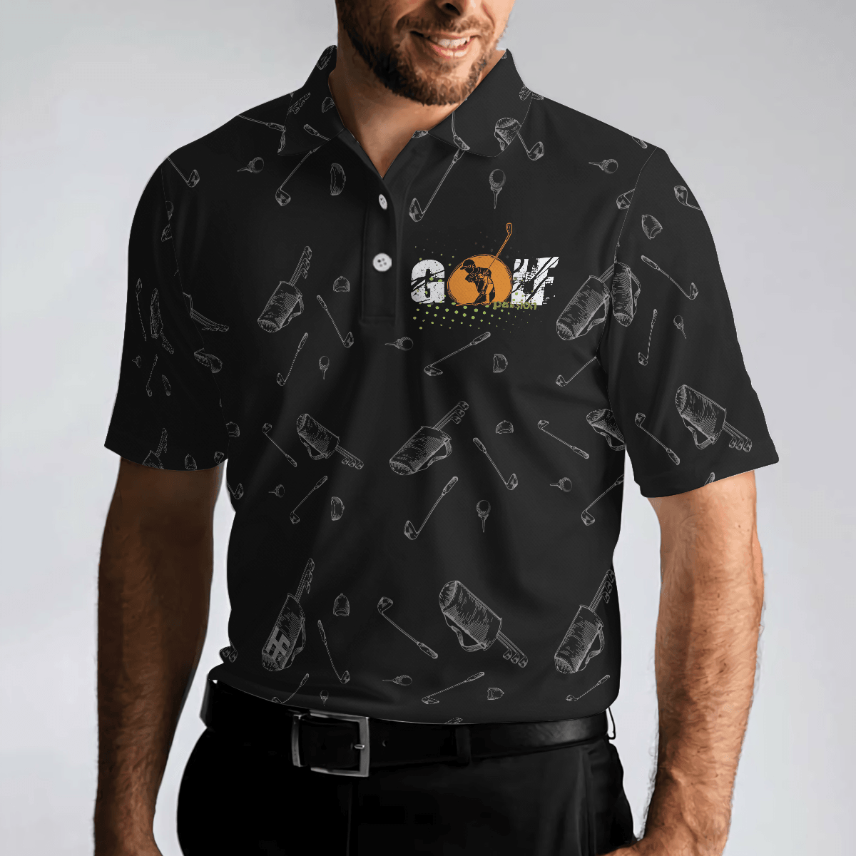 Men Golf Polo Shirt - Golf Dad Men Polo Shirt, I Never Dreamed I'd Be A Sexy Golf Dad Polo Shirt - Best Gift For Dad, Father's Day, Golf Lovers - Amzanimalsgift