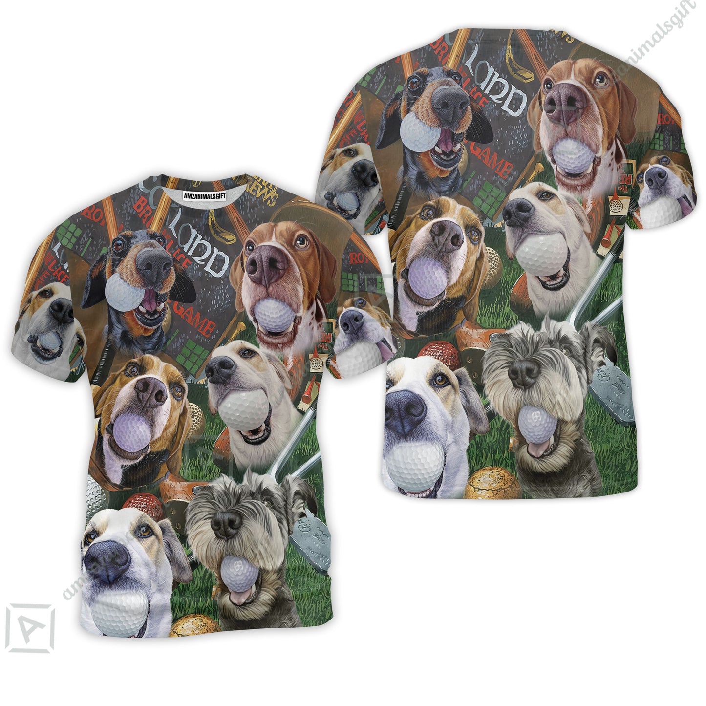 Golf Women Polo Shirt - Golf Beach Sports, Cute Dogs Beach Women Polo Shirt - Perfect Gift For Golfer, Dog Lovers