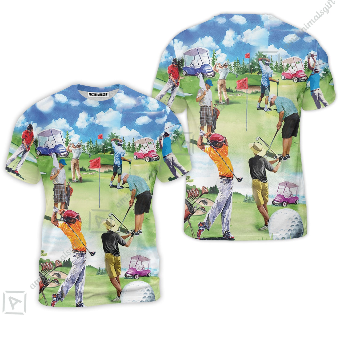 Golf Women Polo Shirt - Golf Eat Sleep Golf Repeat Women Polo Shirt - Perfect Gift For Men, Golfers, Golf Lovers