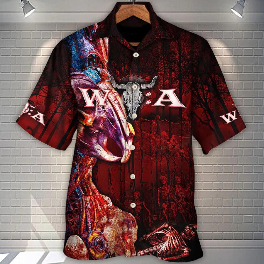 Music Hawaiian Shirt, Music Event Wacken Open Air Nature & Future Of Music, Metal & Humanity Aloha Shirt For Men - Perfect Gift For Music Lovers - Amzanimalsgift