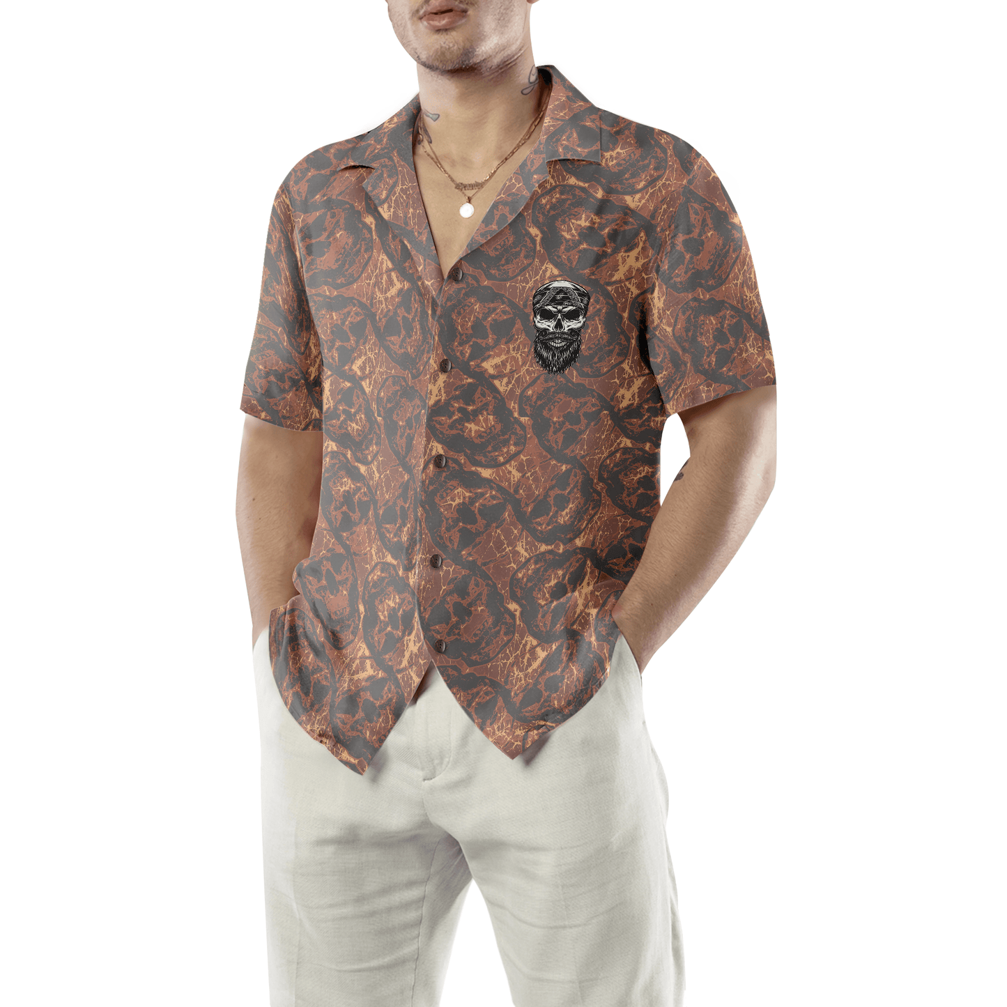 Never Underestimate An Old Man With A Motorcycle Custom Hawaiian Shirt, Personalized Colorful Summer Aloha Shirt For Men Women, Gift For Friend, Team - Amzanimalsgift