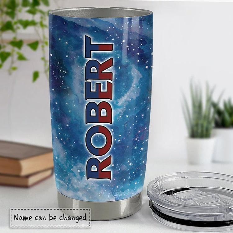 Personalized 4th Of July Tumbler - Eagle American Tumbler Patriotic Custom name Stainless Steel Tumbler Cup Gift For Independence Day, Dad & Son - Amzanimalsgift