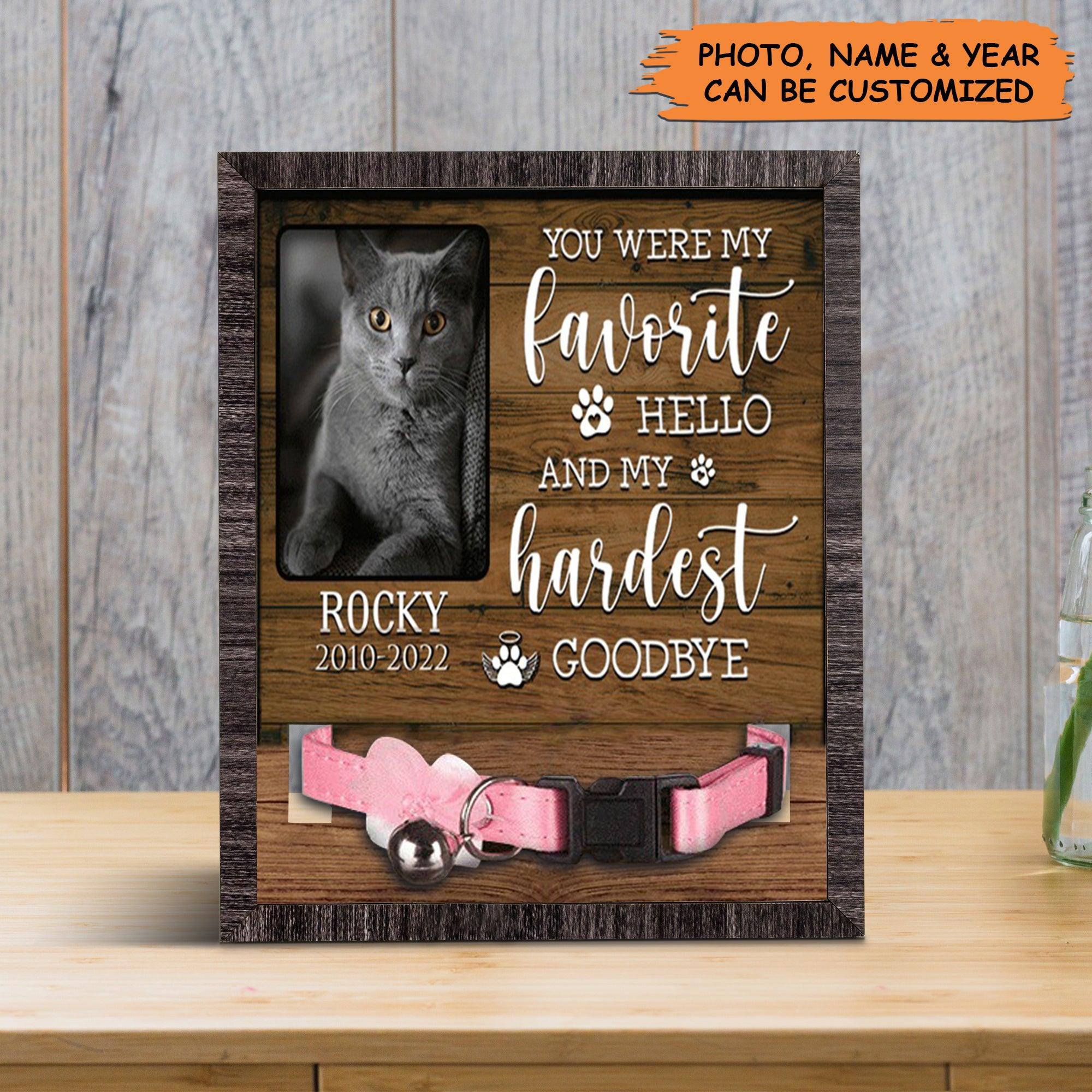 Pet Memorial Photo Plaque Dog Memorial Cat Memorial Picture Plaque Pet Loss  Gift Memorial Gift Pet Gift Mans Best Friend Gift -  Canada