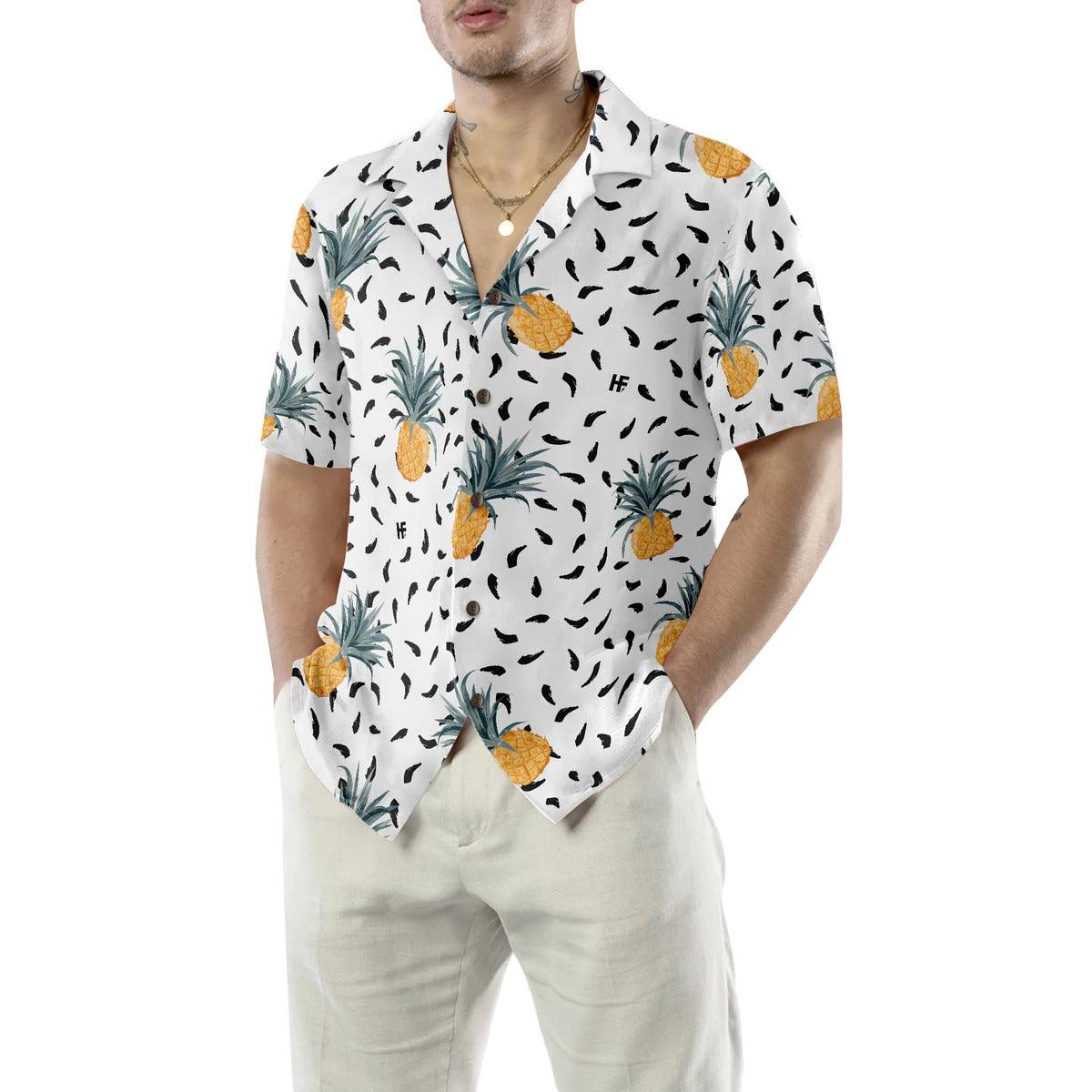 Pineapple Hawaiian Shirt, Tropical Hawaiian Shirt, Colorful Summer Aloha Shirt For Men Women, Perfect Gift For Husband, Wife, Friend, Family - Amzanimalsgift