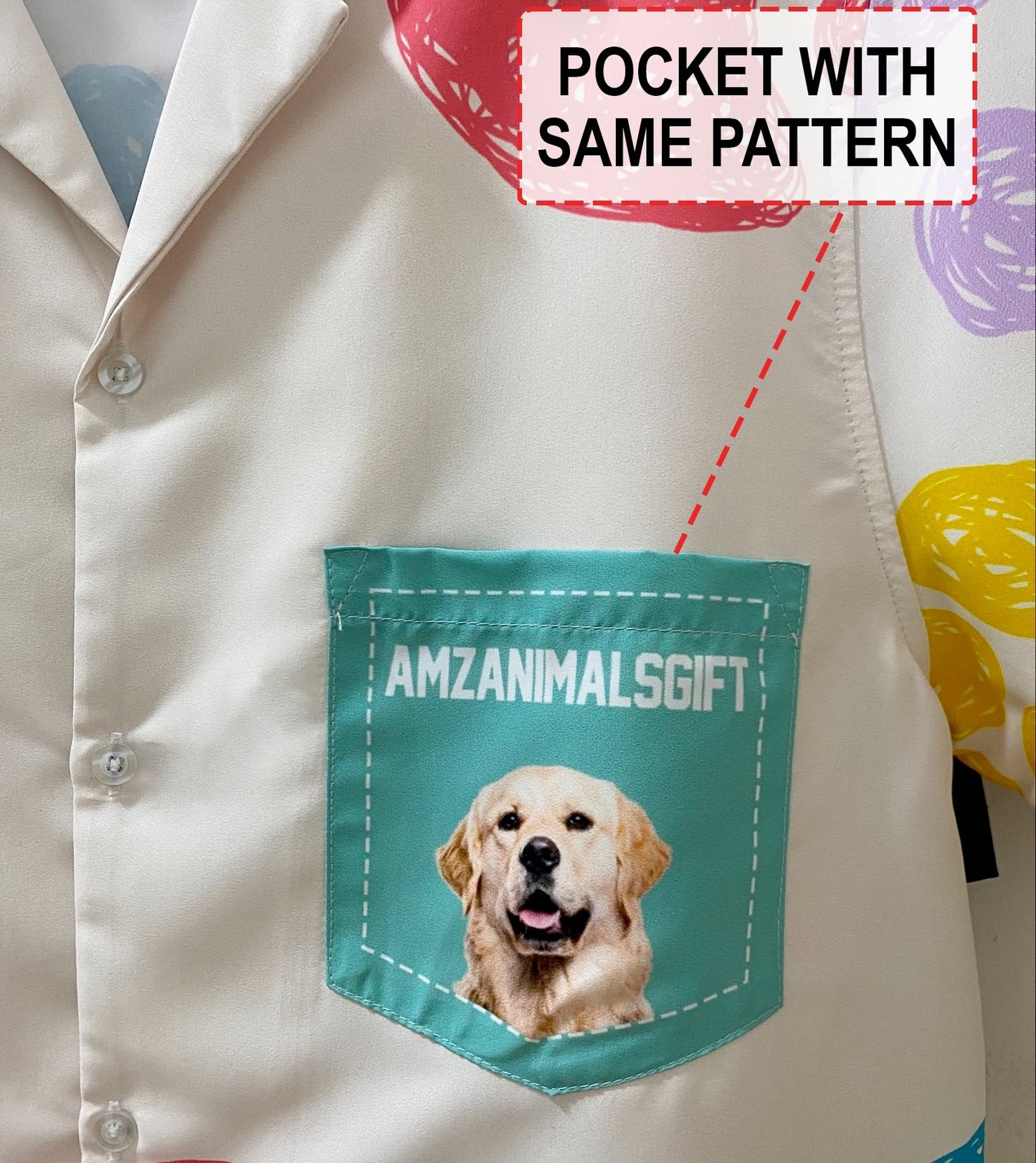 Add Pocket To Polo Shirt Or Hawaiian Shirt