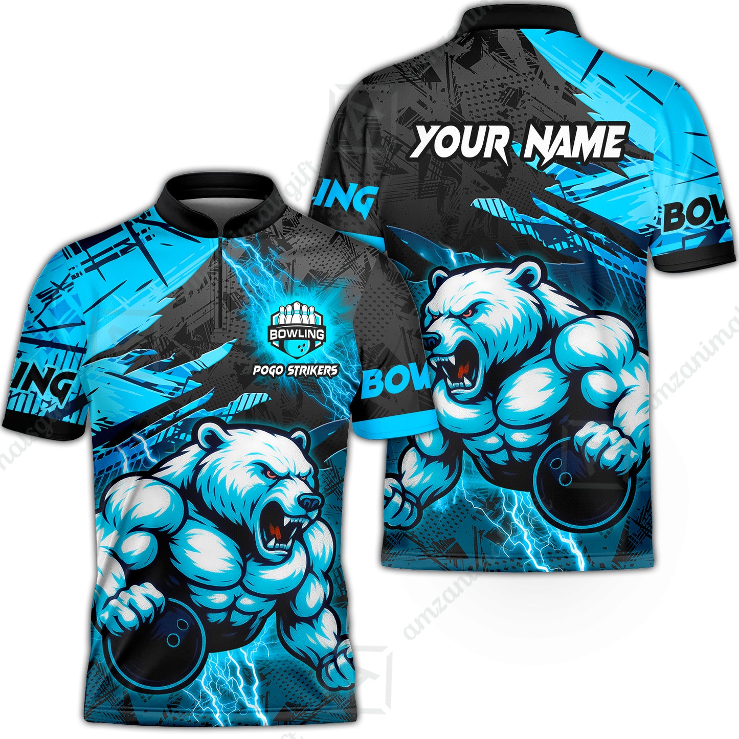 Customized Bowling Jersey For George Goodrum