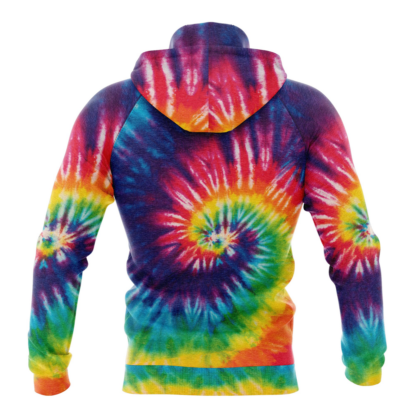 Tie Dye Dog Paw Pullover Premium Hoodie, Perfect Outfit For Men And Women On Christmas New Year Autumn Winter
