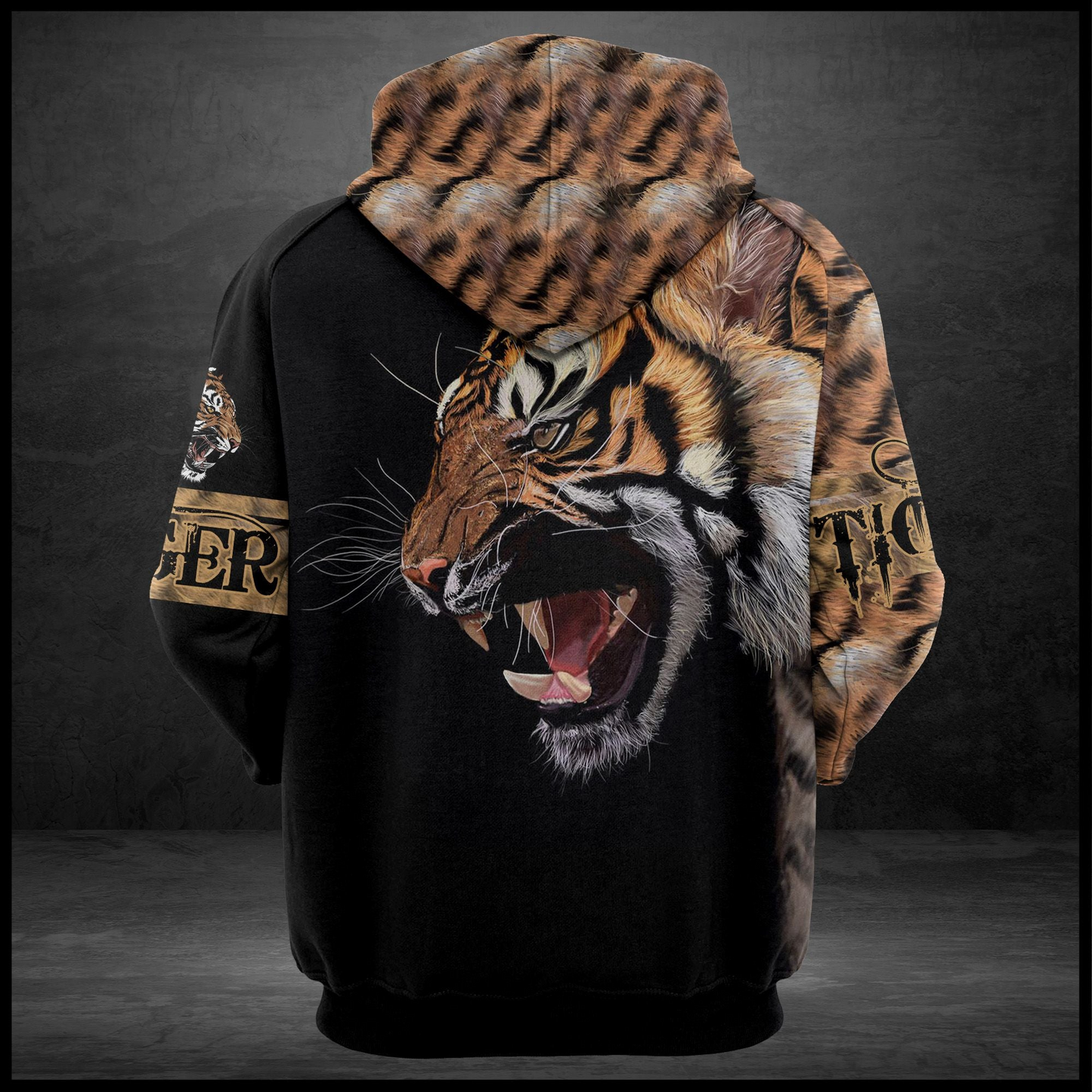 Tiger Awesome Pullover Premium Hoodie, Perfect Outfit For Men And Women On Christmas New Year Autumn Winter