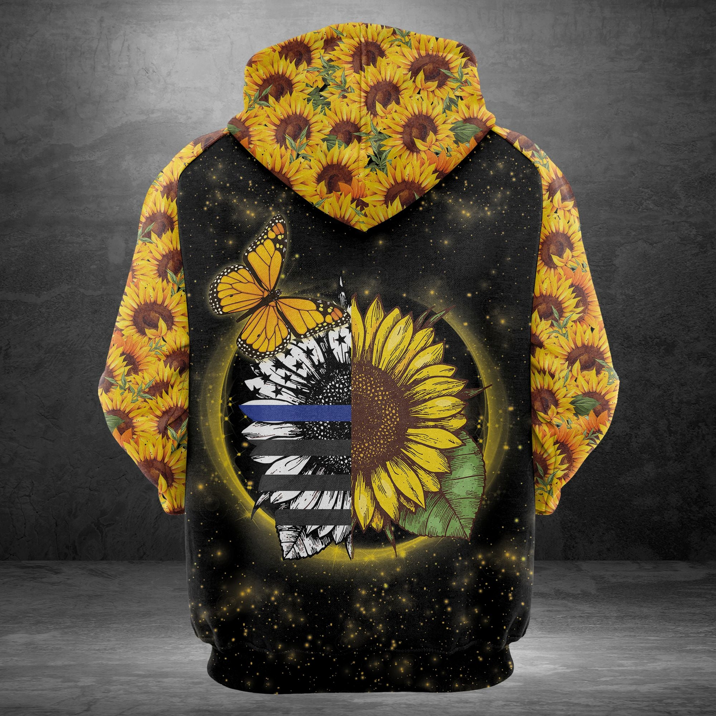 You Are My Sunshine Butterfly Pullover Premium Hoodie, Perfect Outfit For Men And Women On Christmas New Year Autumn Winter