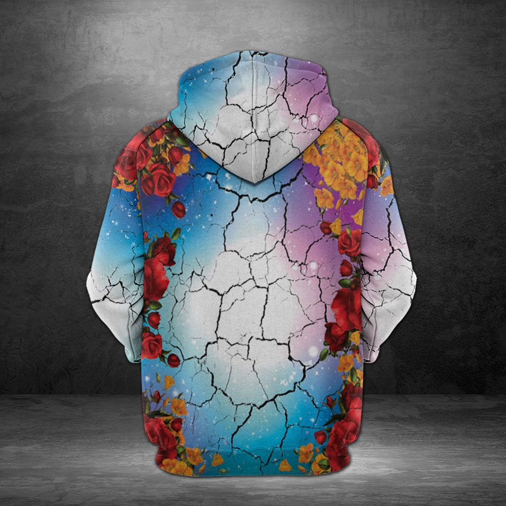 Sugar Skull Rose Pullover Premium Hoodie, Perfect Outfit For Men And Women On Christmas New Year Autumn Winter